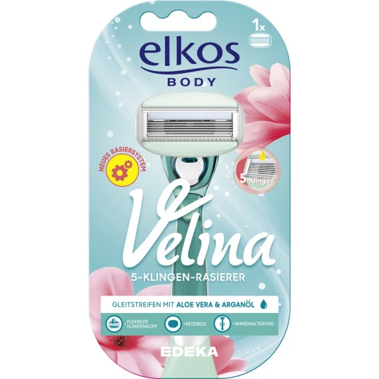 Body Velina 5-Klingen Rasiersystem + 1 Klinge
