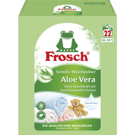Frosch Sensitiv-Waschpulver Aloe Vera 1,45KG 22WL
